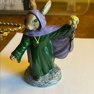 Royal Doulton Merlin Bunnykins   Rabbit Figurine